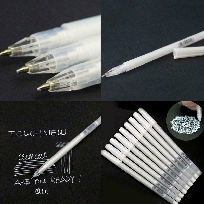 Highlight Pen White Ink Blender Marker Micro Pigment Ink BEST Art Graphic D6G3