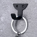 Storage Towel Rack Home Organizer Wall Decor Robe Hook Wall Hanger Key Holder