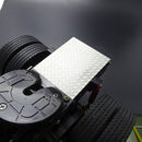 Stainless Steel Rear Bar Anti-Slip Decor Board for Tamiya 1/14 King Hauler RC Truck