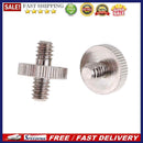 1/4 Male To 1/4 Male Threaded Metal Screw Adapter For Tripod Monopod