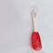 Multifunctional Spoon Potato Garlic Press Colander Cooking Tools (Red)