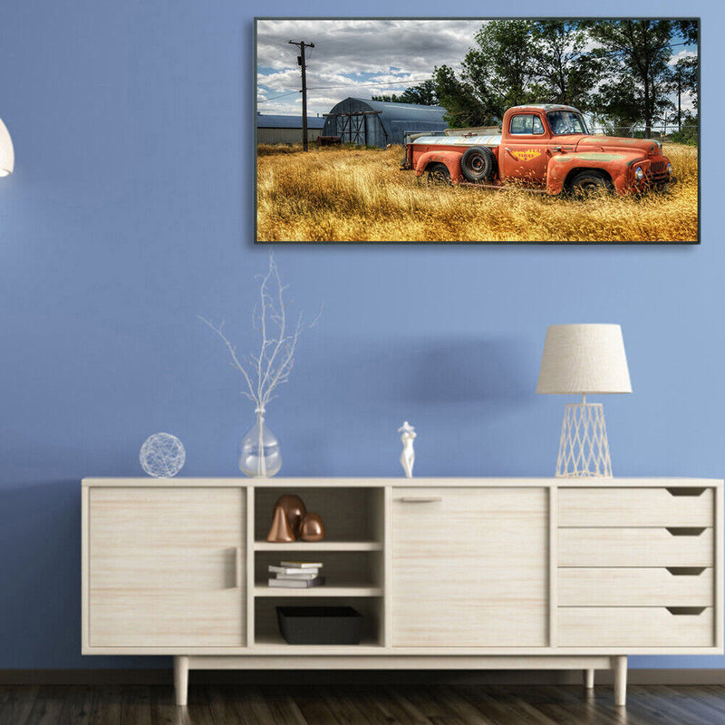 Drawing Paintwork Home Wall Living Room Bedroom Decoration 80x40cm Without Frame