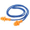 Xmas Tree Shape Protect Hearing Earplugs Earmuff Soft Silicone With Corded