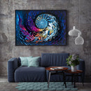 5D DIY Shoal of fish Special Shape Diamond Painting Rhinestone Picture