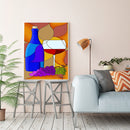 Wine and Grape Oil Paint By Numbers Kits Canvas Drawing DIY Coloring Picture Art