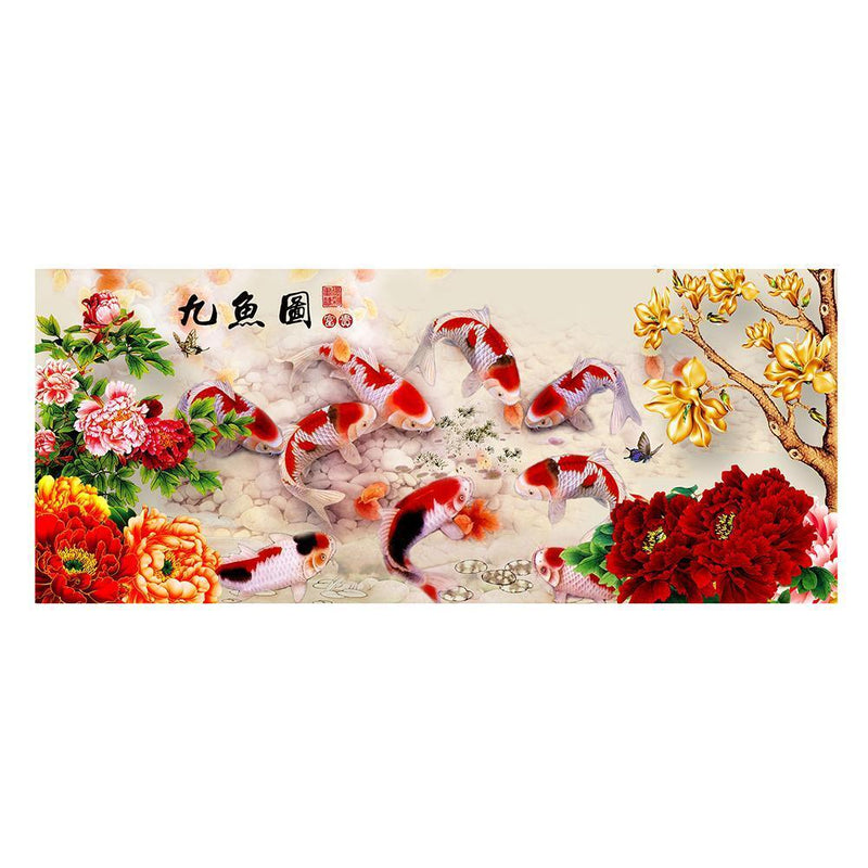 5D DIY diamond Painting Rose Flower Embroidery Diamonds Wall Stickers Decor