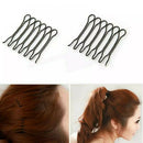 1 x Hair Pin U Shape Wavy Comb Clips Bobby Pins Mini Holder Styling Bangs K0T7