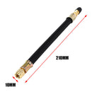 210mm Flexible Rubber Tire Valve Extension Tyre Valve Stem Extender with Cap