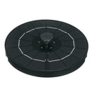 Solar Fountain Powered Bird Bath Floating Water Pump 2022 Pond Home Garden R0F5