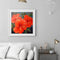 DIY Embroidery Red Flowers Diamond Painting Cross Stitch Home Decoration Gift