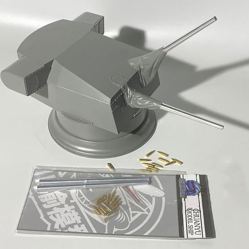 1/35 Metal Barrel Shell Kit for Bismarck 15 cmskc/28 Guns w/Takom 2147 Turret