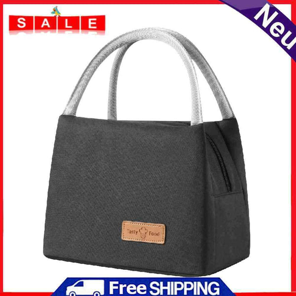 Handheld Picnic Lunch Insulation Bags Large Capacity Portable Food Cooler Bag