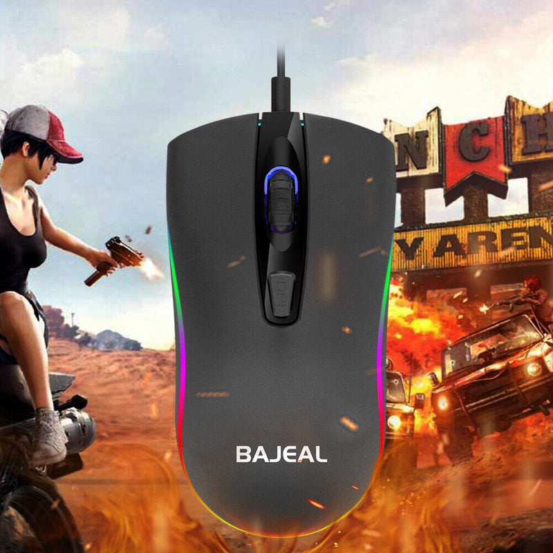 Convenient Wired Gaming 4D Mouse PC Mice Notebook Accessories for the Hom