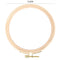 DIY Wooden Cross Stitch Frame Needlework Hoop Ring Embroidery Tool(15.5cm)