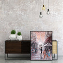 Street Girl Paint By Numbers Kit DIY Frameless Acrylic Picture On Canvas