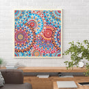 30x30cm 5D DIY Partial Special Shaped Drill Diamond Painting Datura Abstract Art