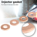 4pcs Injector Copper Washer Spacer Seal 1.6HDI O-Ring for Peugeot OE198173