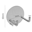 Self adhesive Coffee Bottomless Portafilter Wall Rack 51mm/53mm/54mm/58mm P3Y2