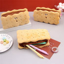 Capacity Sandwich Cookie Student Cartoon Stationery Box Pencil Case Pencil Bag