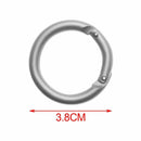 Carabiner Purses Handbags Snap Clasp Clip Spring O-Ring Buckles Bag Belt Buckle