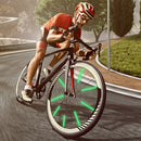 Spoke Reflector 12 Pieces MTB Bike Wheel Spoke Reflective Strips (Green) Newly