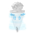 Hair Lint Catcher Washing Machine Float Filter Net Bag Laundry Tool (White)