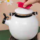 Bowknot Silicone Pot Clips Potholders Anti-scald Gloves Hot Handle Holder