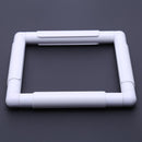 Square Hoop Embroidery Hoop Plastic Frame DIY Cross Stitch Craft Tool Newly