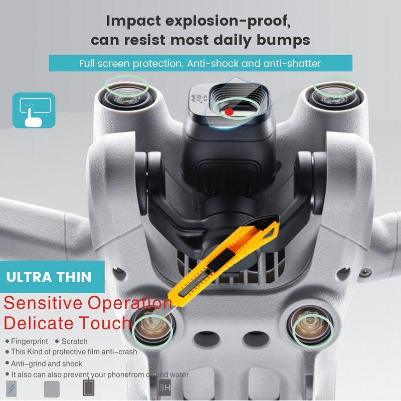 Drone HD Full Lens Film Sensor Film Anti-scratch Protective For DJI Mini 3 Pro