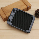 1Pc 120mm 18 Tubes Aluminum Computer Water Cooling Radiator Heat Sink Part Newly