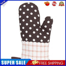 1 Pcs Cotton Thick Kitchen Baking Cook Insulated Padded Oven Gloves Mitt