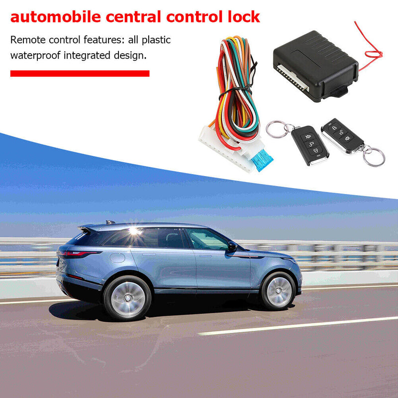 Car Remote Central Door Lock Kit Auto Keyless Entry Alarm System 410/T207 Newly