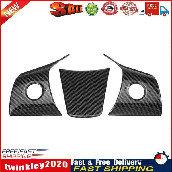3pcs Steering Wheel Trim Cover for Tesla Model3/Y Car Styling Decoration Newly
