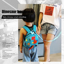 Toddler Kids Dinosaur Backpack Anti-lost Outdoor Camping Bag with Reins for
