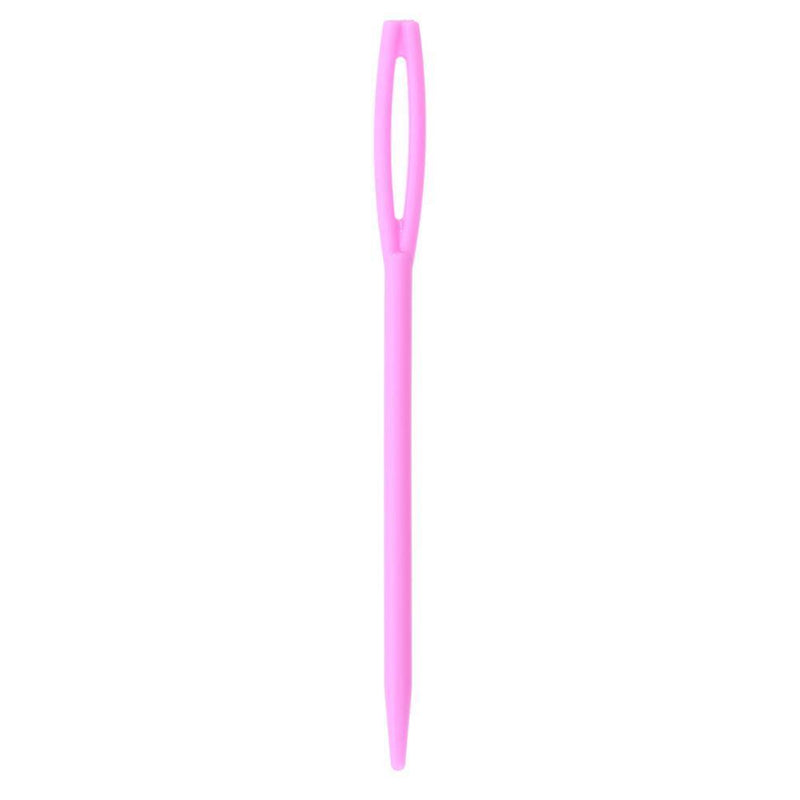 100pcs Plastic Sewing Needles Knitting Crochet Hooks Sweater Weaving Tools Newly