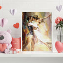 Dancing Couple Oil Paint By Numbers Wall Art Posters Picture Craft Home Decor