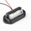 6 LED License Number Light Car Light Source License Number Plate Lamps for Car