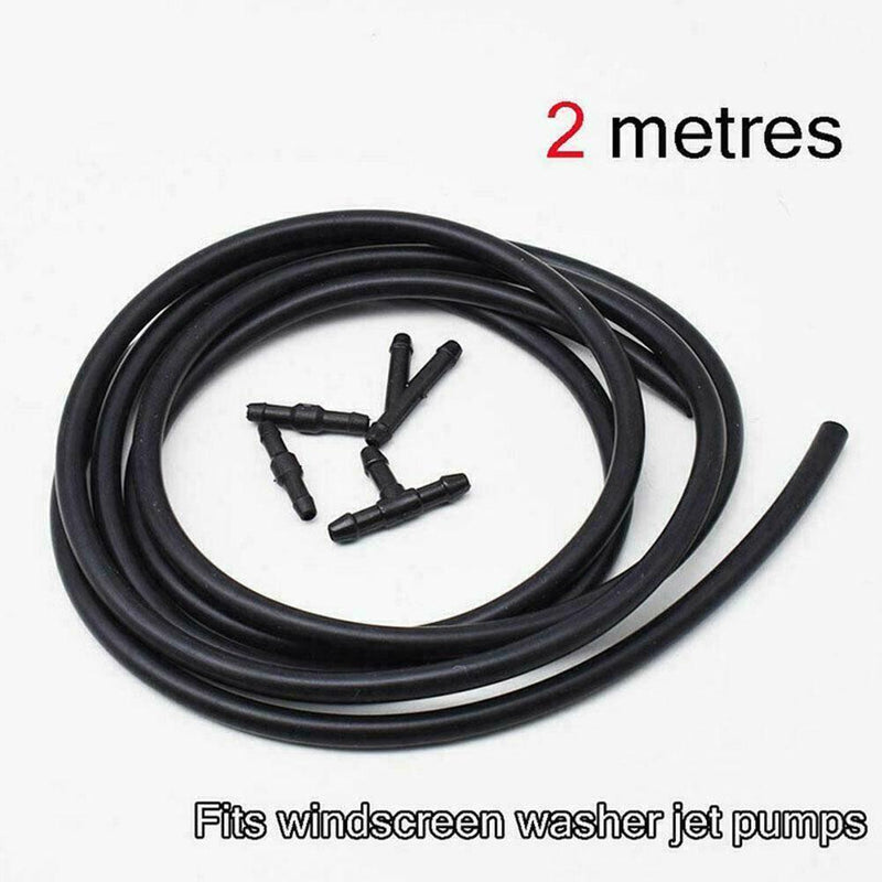 200cm/2m x 3.5mm Black Rubber Tube Pipe ID Epdm Hose Jet Wiper Windscreen A0U7