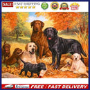 5D Diamond Embroidery Paintings Magic Dog Rhinestone Pictures Drawing Set w