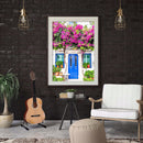 Front Yard Tree Hand Painted Picture Oil Painting By Numbers DIY Kit No Frame
