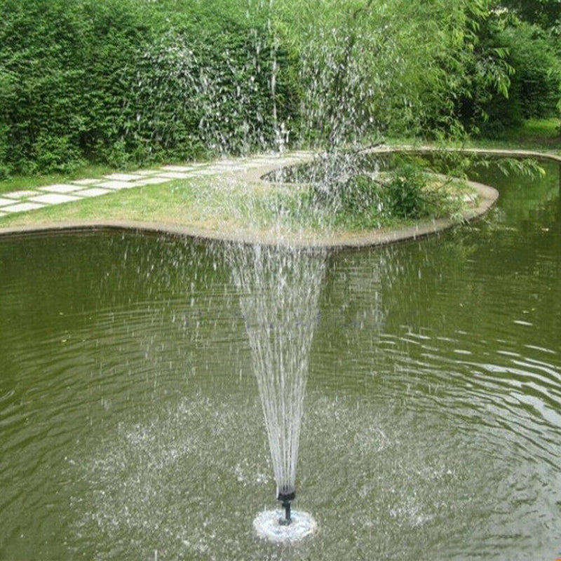 Solar Floating Fountain Outdoor Garden Pond Pool Decor Water Fountain Pump