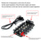 1 to 10 4Pin PWM Cooling Fans HUB PC Large 4D Port Power Speed Controller