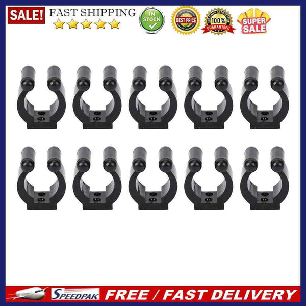 ABS Plastic Fishing Rod Clips Convenient Club Pole Storage Rack Clamps Hold