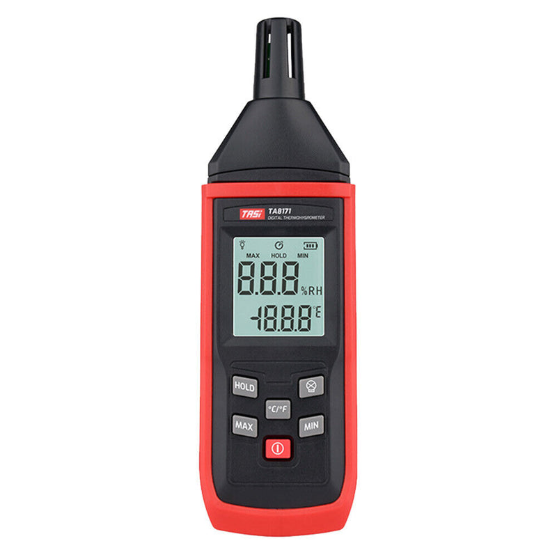 Digital Temperature Humidity Meter Handheld Thermometer Backlight Hygrometer