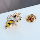 Women Men Brooch Cute Fashion Lapel Pin Bee Enamel Pins Honey Animal Badge