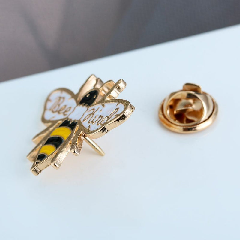 Women Men Brooch Cute Fashion Lapel Pin Bee Enamel Pins Honey Animal Badge