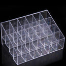 24 Lipstick Nail Polish Makeup Fall Holder Rack Stand Cosmetic Organizer Displa