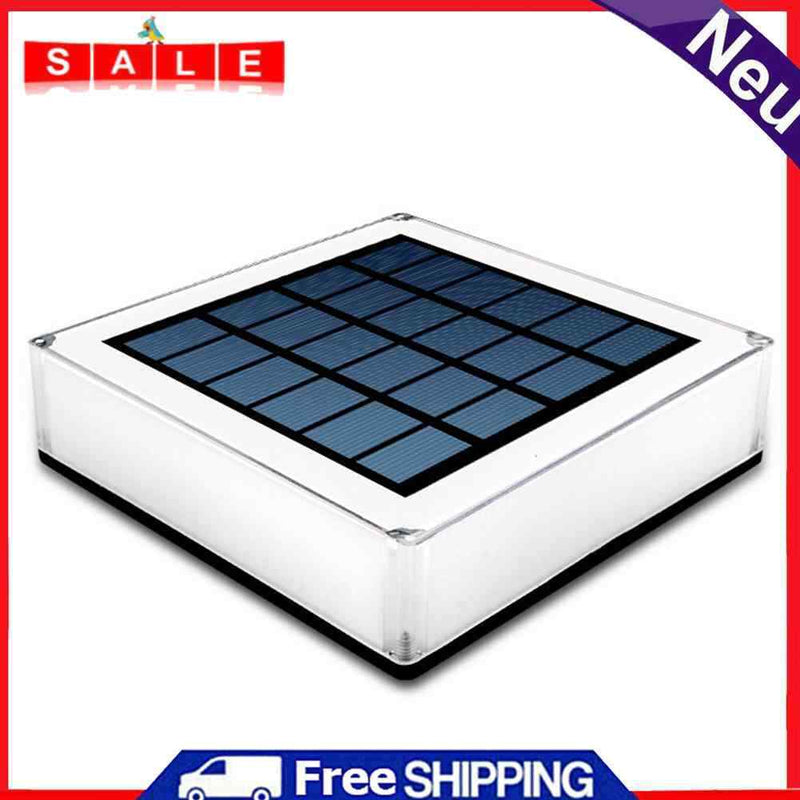 LED Solar Pillar Light Outdoor Waterproof Column Night Light Garden Decoration