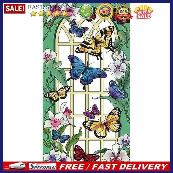 Colorful Butterflies Oil Paint By Numbers Picture DIY Wall Home Decoration Gi