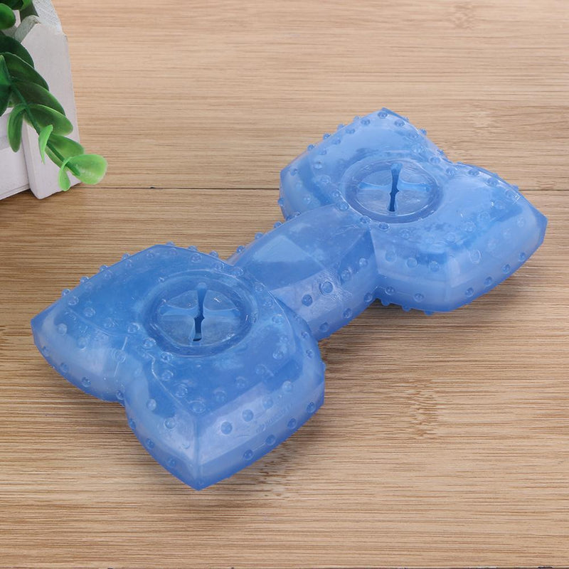 Pet Dog Soft Silicone Permanent Resistant Bite Tooth Cleaning Ice Chewing